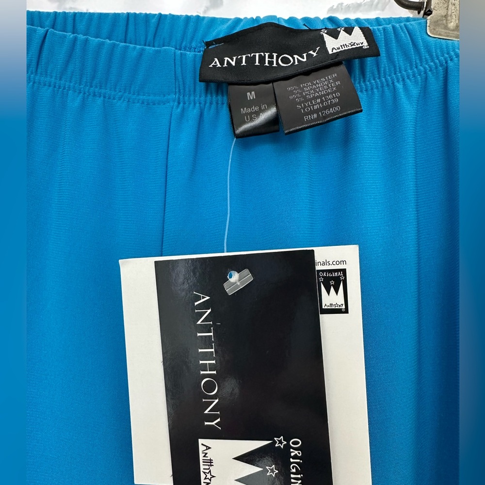 Antthony Vibrant Blue Wide Leg Pants - Picture 2 of 3